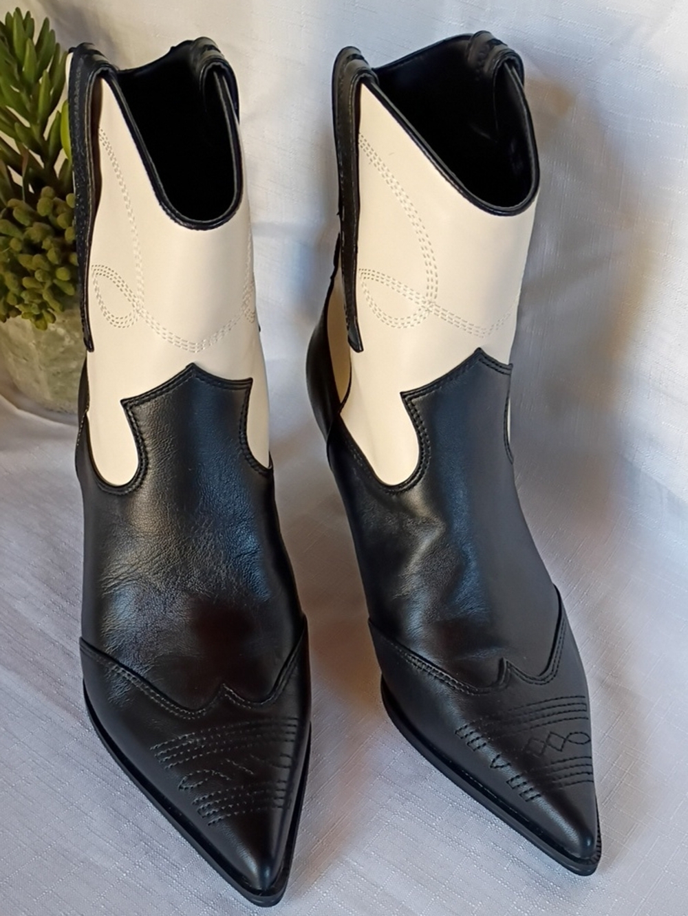 Circus By Sam Edelman - Anthropologie Yolanda Western Boots Size 8 New - Picture 3 of 12
